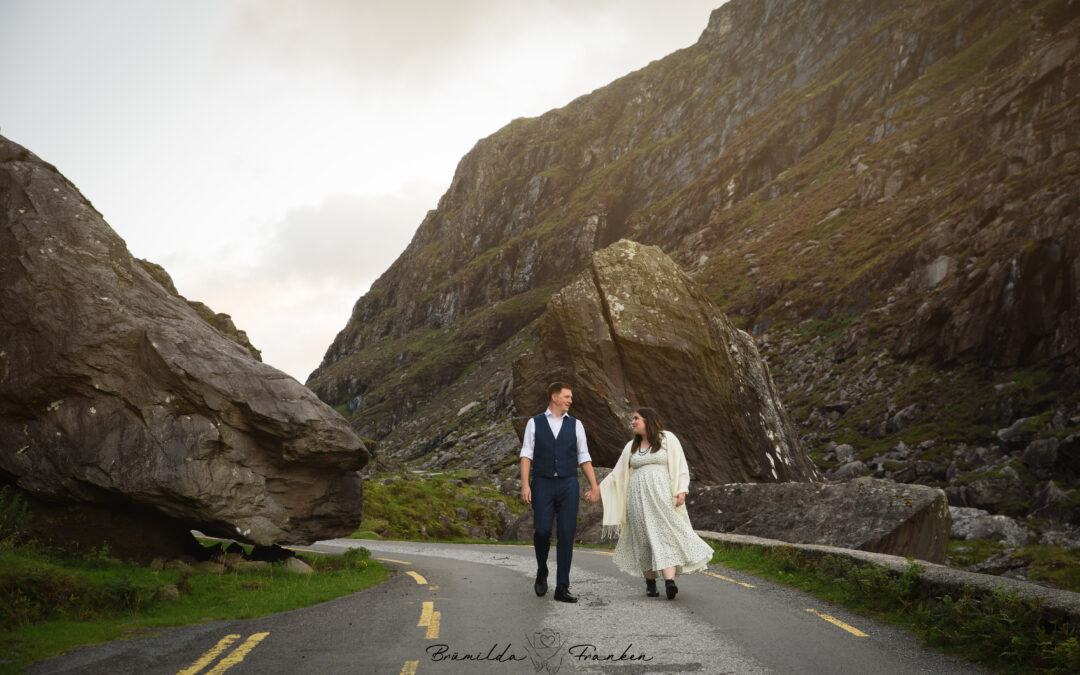 A Moody Wedding Anniversary Photography Session at the Gap of Dunloe, Ireland